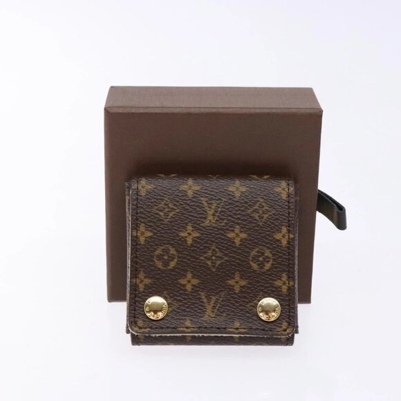 LOUIS VUITTON Monogram Jewelry case Jewelry Box LV Auth 130752V - Picture 1 of 16
